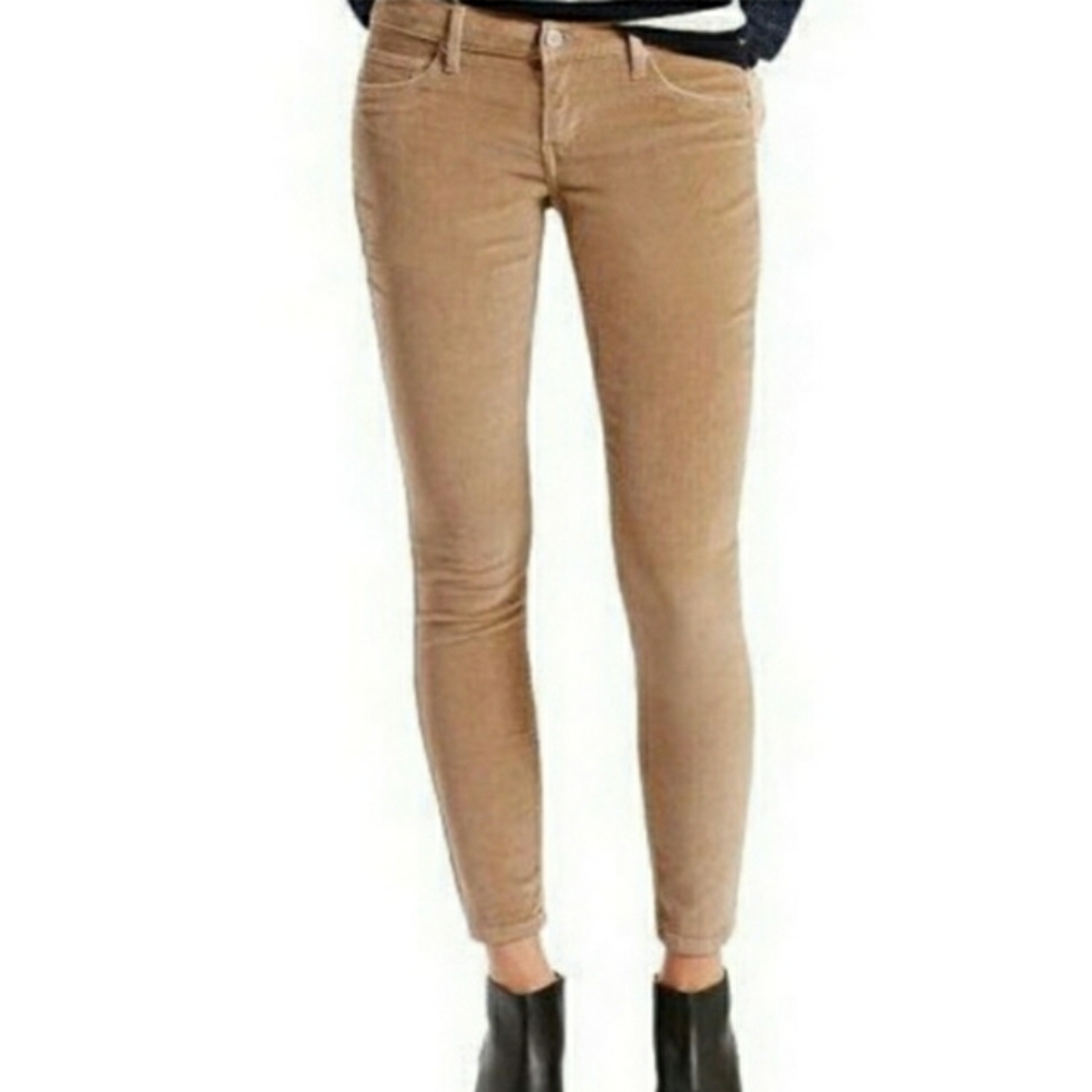 Joe’s Chelsea Tan Ankle Corduroy Pants